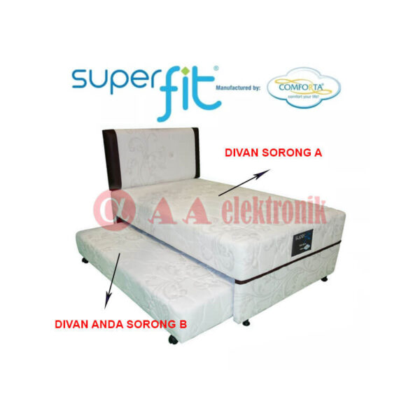 uperfit Divan Super Duo B Sorong 120 x 200